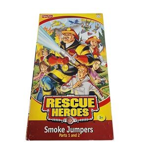 Fisher‎ Price Rescue Heroes Smoke Jumpers VHS Video Tape
